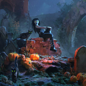 ©Jason Horley - Marian and the cat sisters